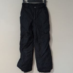 Columbia Kids Black Snow Pants